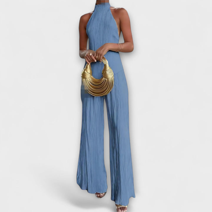 Pilarica - Elegante geplisseerde asymmetrische set
