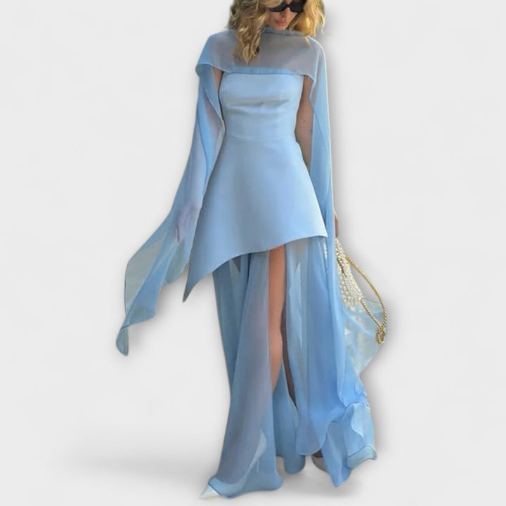 Goldie - Maxikleed van Chiffon