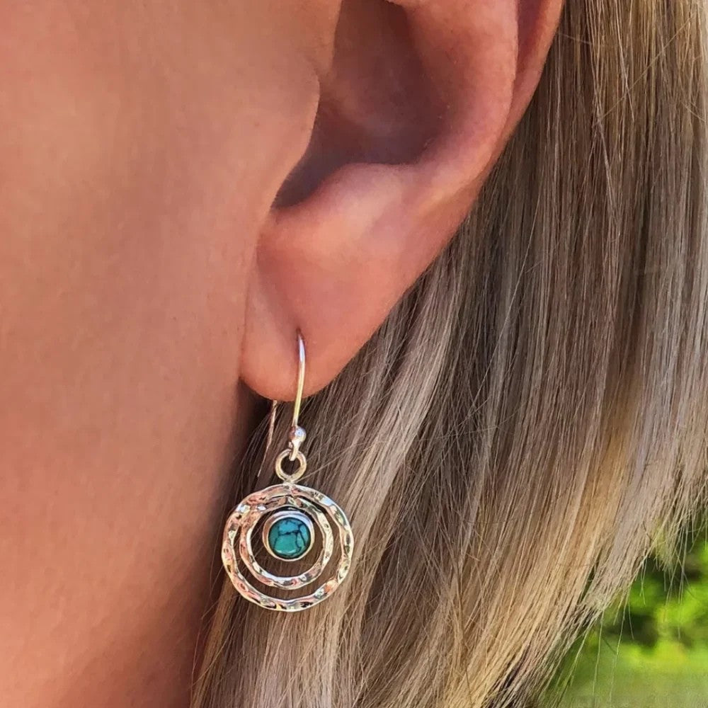 Boho Saturn Oorbellen