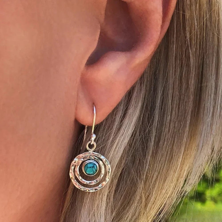Boho Saturn Oorbellen