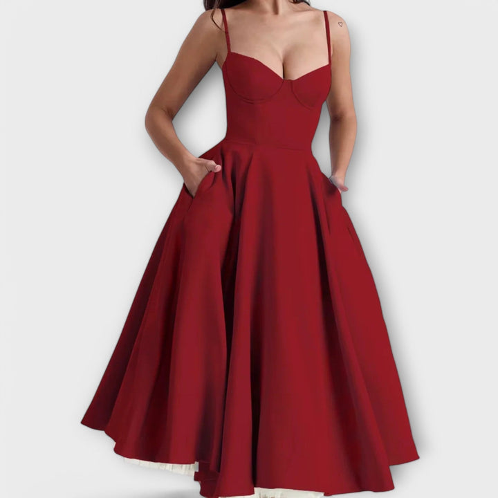Mélie – Licht zomerjurk met corsetdetail