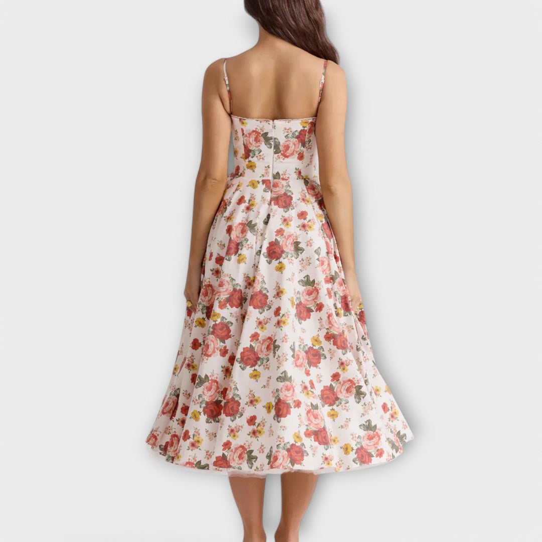 Mélie – Licht zomerjurk met corsetdetail