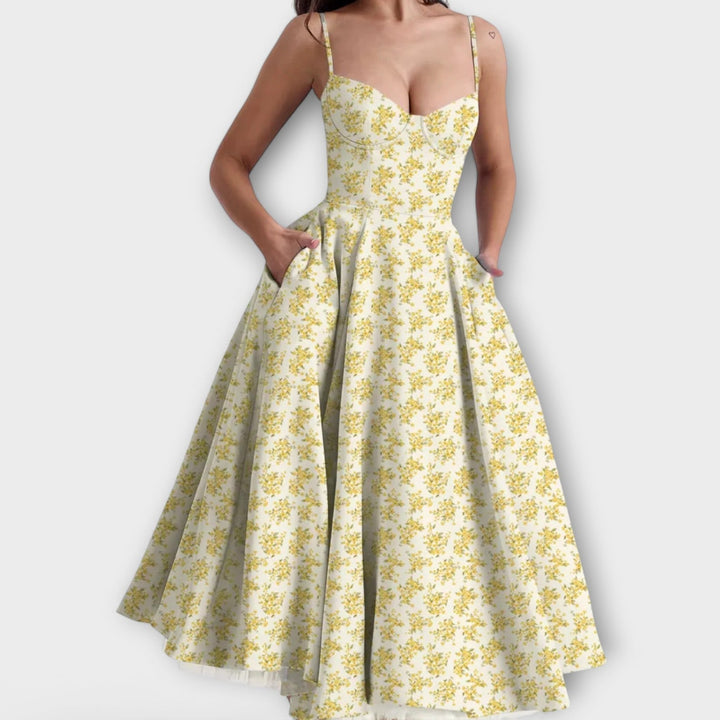 Mélie – Licht zomerjurk met corsetdetail