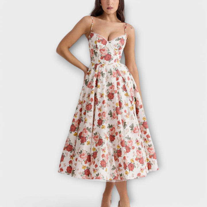 Mélie – Licht zomerjurk met corsetdetail