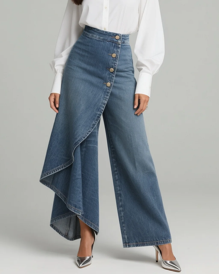 Amélia - Omhullende Denim Broeken