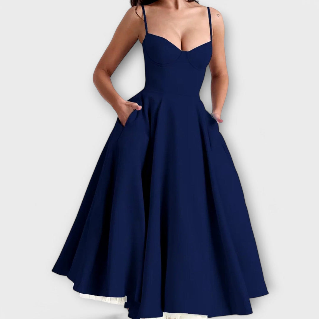 Mélie – Licht zomerjurk met corsetdetail