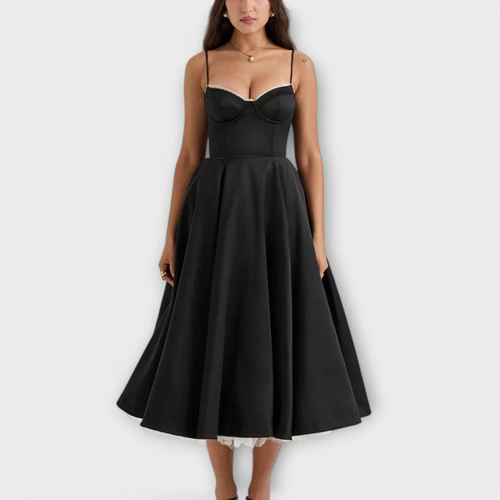 Mélie – Licht zomerjurk met corsetdetail