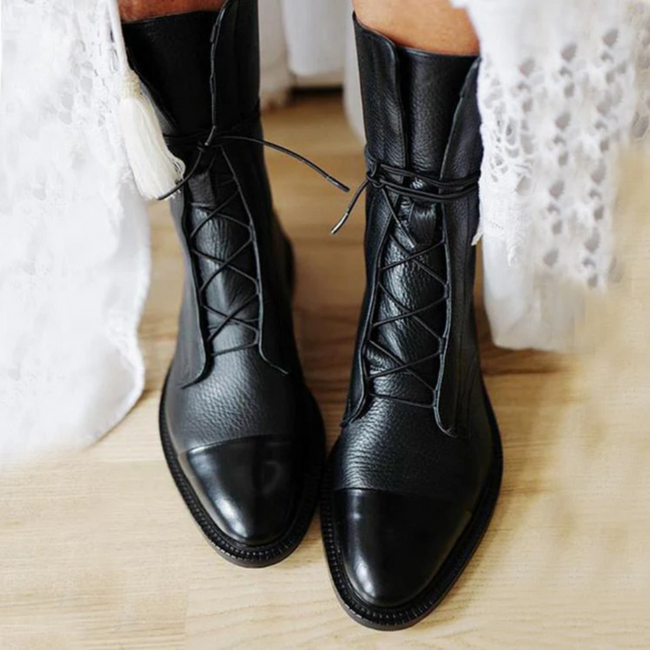 Yalena | Veterbottines met neuskap voor dames
