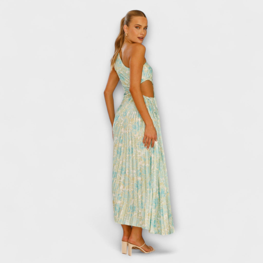 Sienna - Elegante Cut-Out Maxijurk