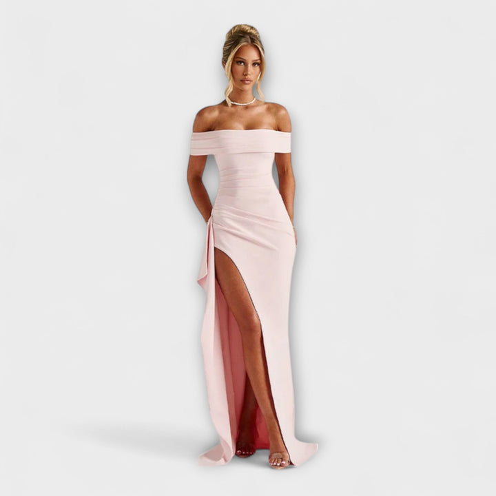 Gretchen - Gegraveerde Maxi Jurk