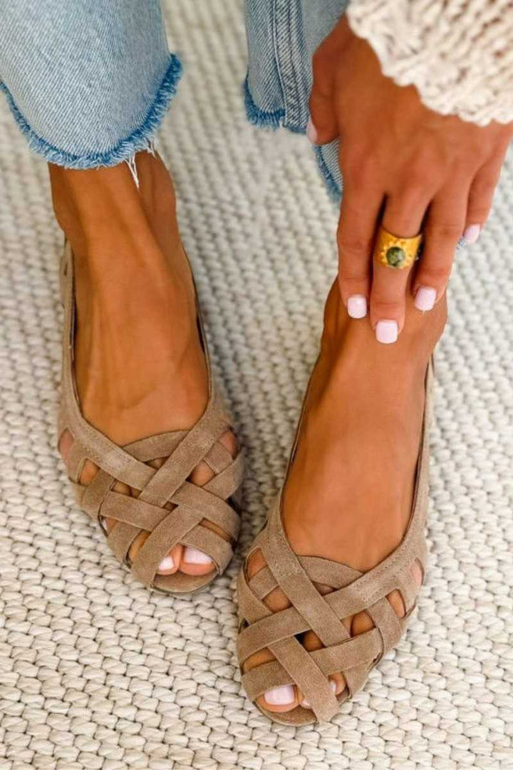 Caterina gevlochten sandalen – afbeelding 8