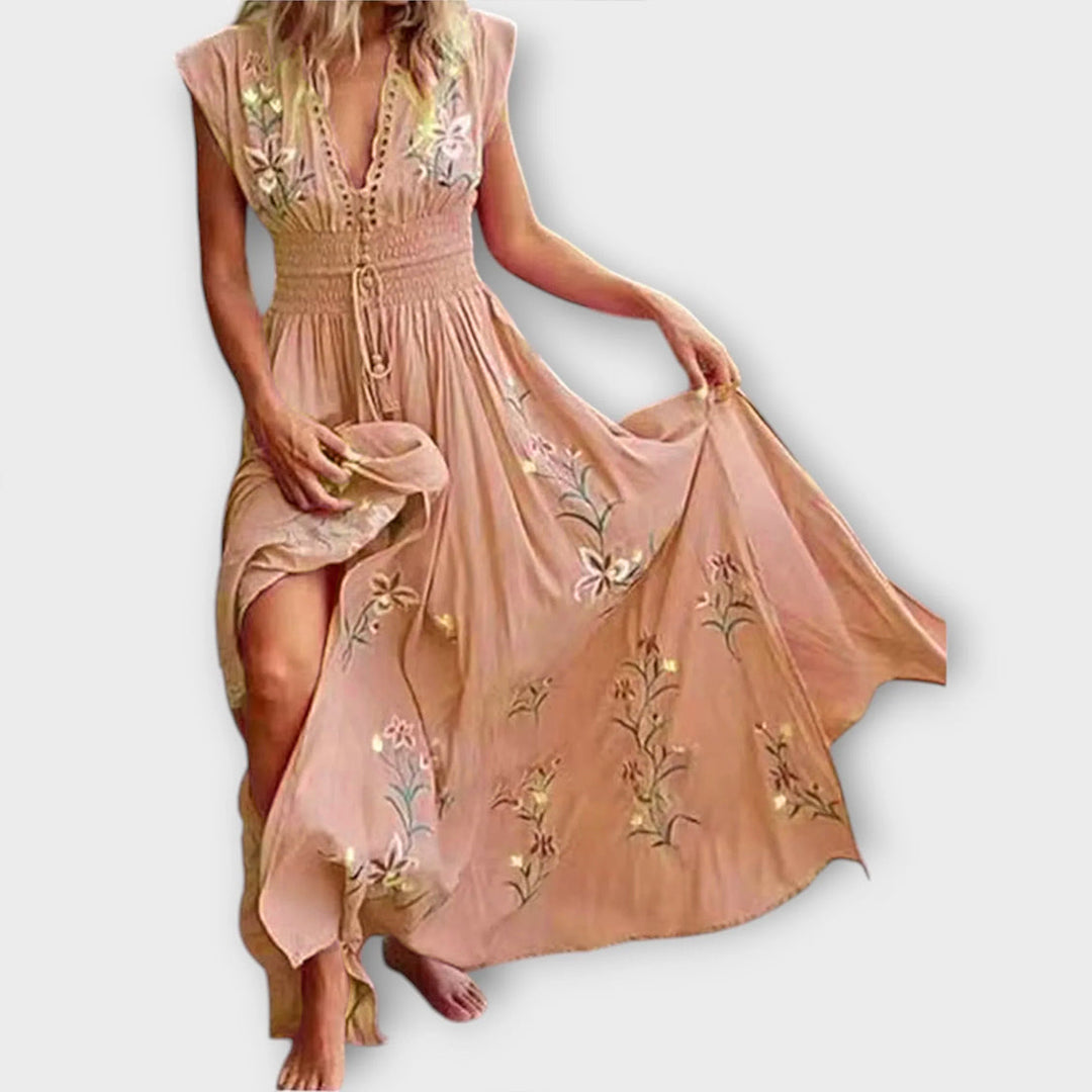 Felizia – Boho-jurk met betoverende borduursels