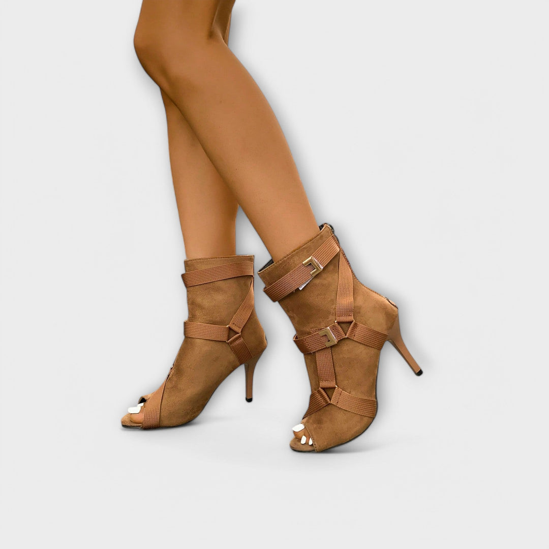 Elegante haksandalen met open tenen