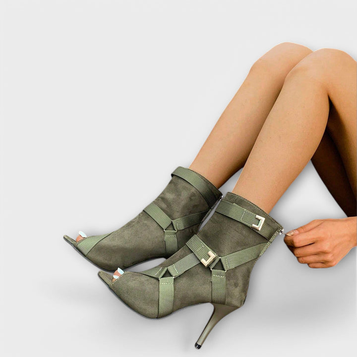 Elegante haksandalen met open tenen