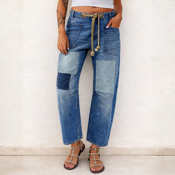 Margarida - Patchwork Katoenen Jeans