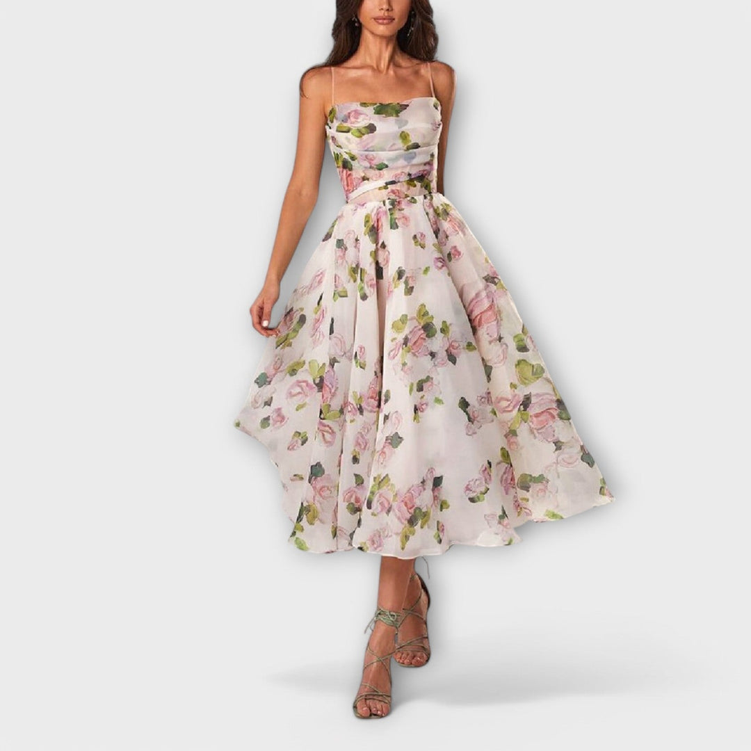 Elegante Chiffon Midijurk
