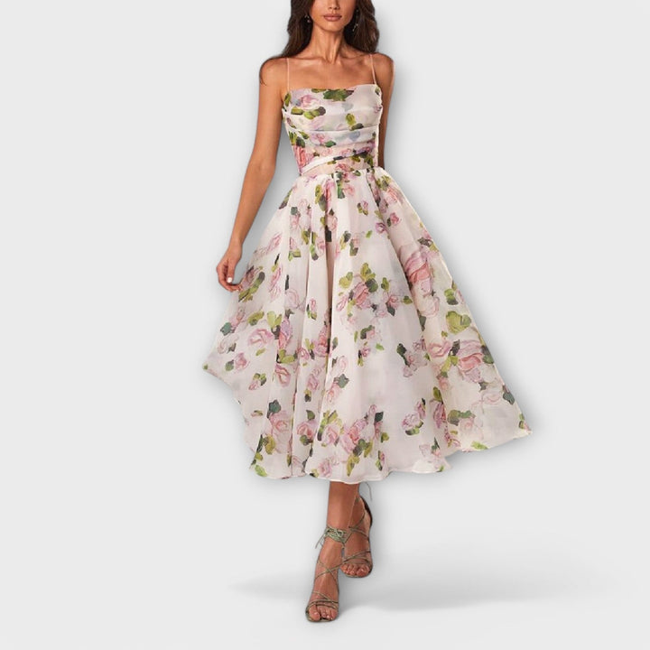 Elegante Chiffon Midijurk