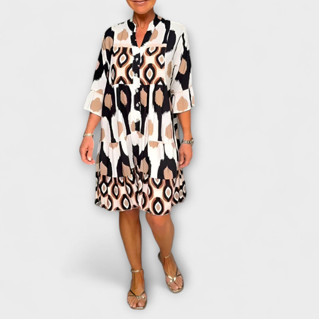 Lavira - Chic Midi-Jurk