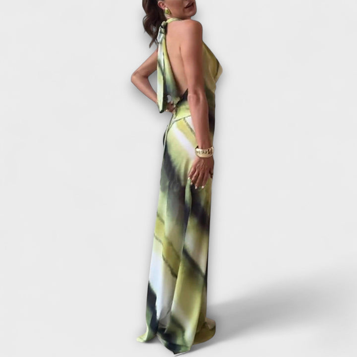 Klassiek Tie-Dye Gradient Maxi Jurk