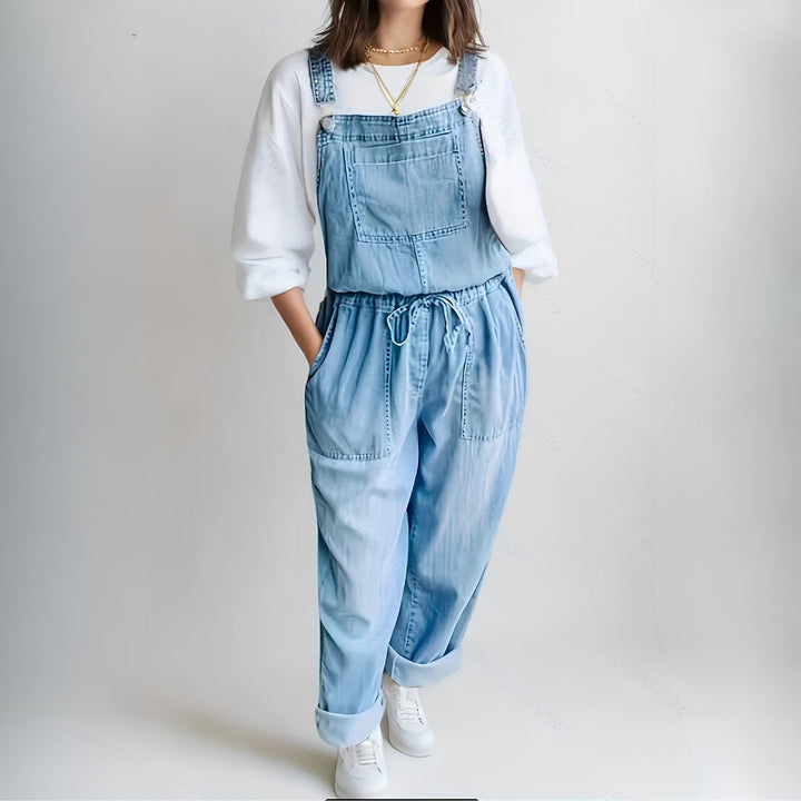 Verónica - Relaxed Denim Jumpsuit