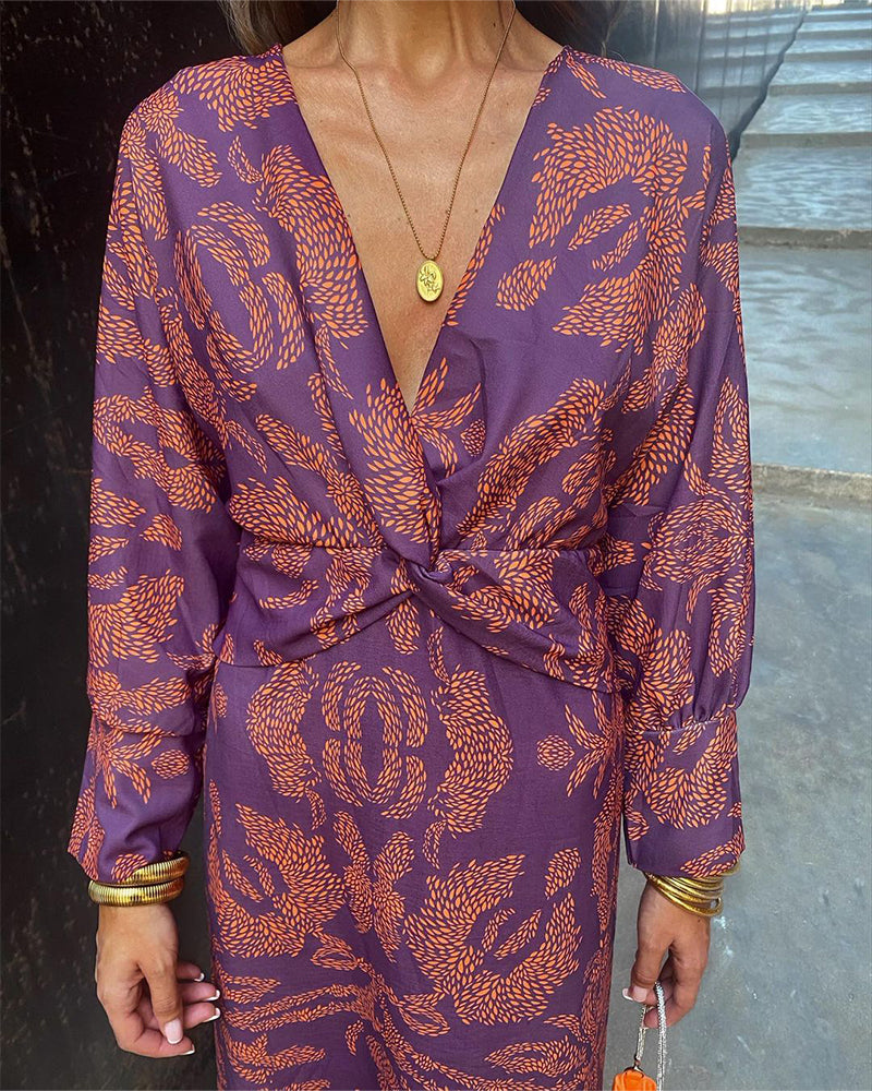 Sabrina - Midi-jurk met elegantie