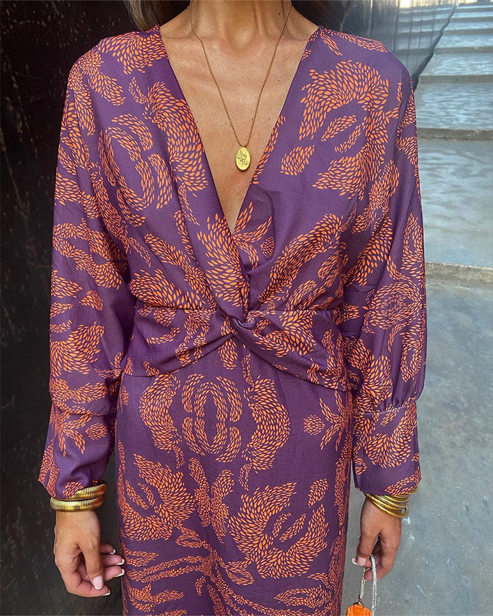 Sabrina - Midi-jurk met elegantie