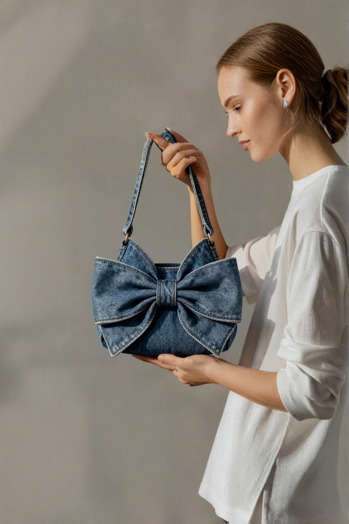 Anita - Retro Tas met Strik