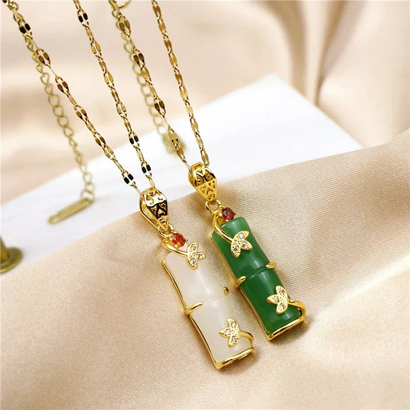 Jade-Amulet-Halsketting