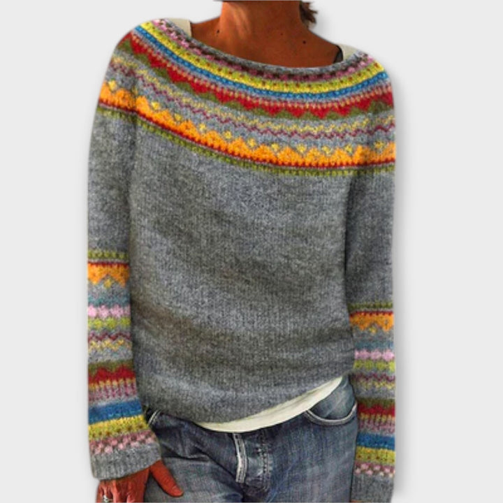 Suzu - Vintage Pullover voor Dames