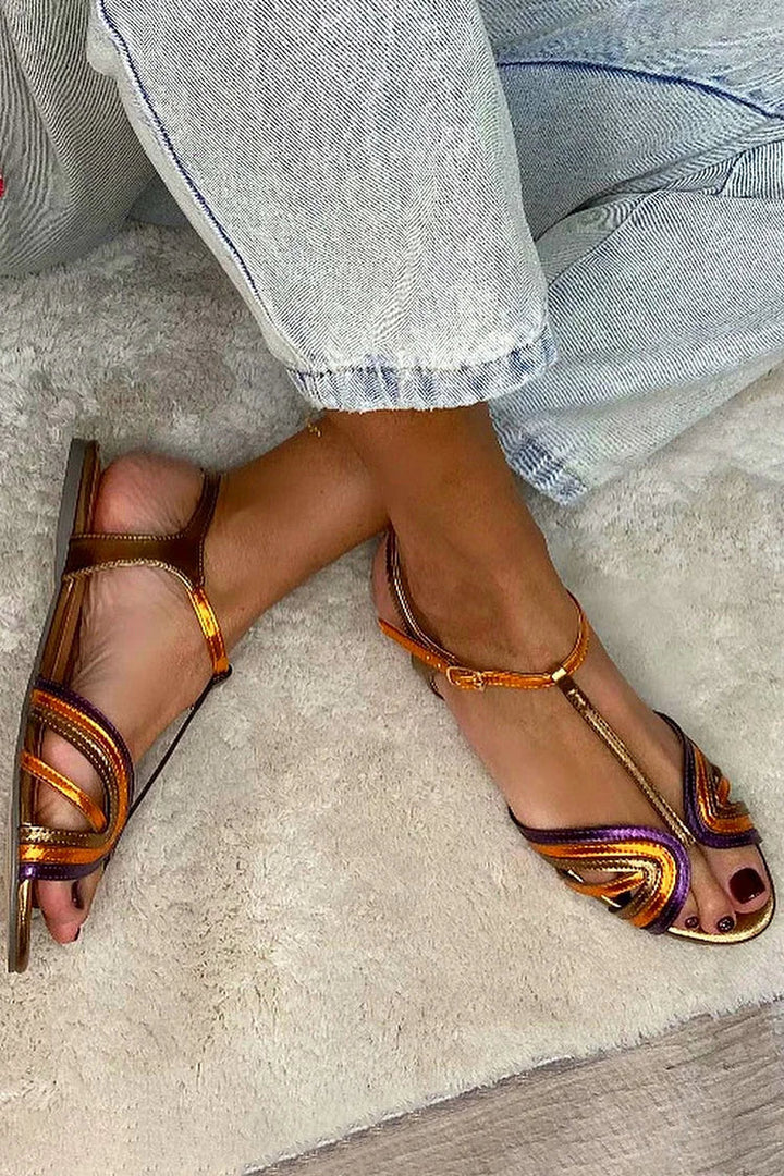 Viviana sandalen in mediterrane kleuren – afbeelding 5