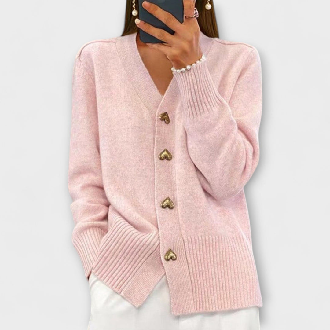 Marij – Damestrui met V-hals in vintage-look
