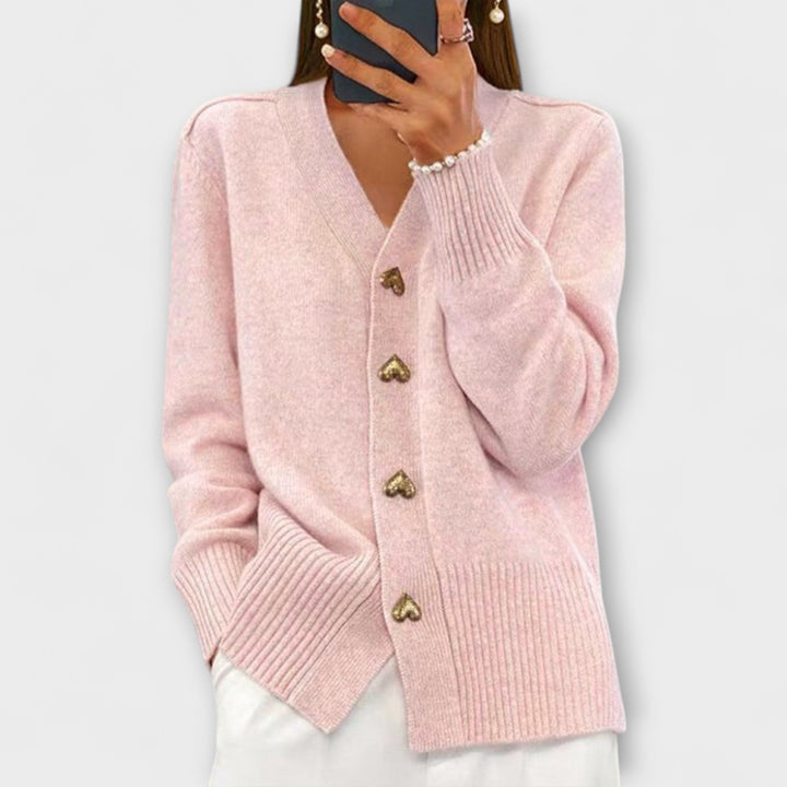 Marij – Damestrui met V-hals in vintage-look
