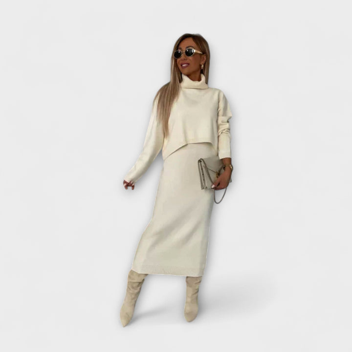 Solange - Jurk met bijpassende Colset