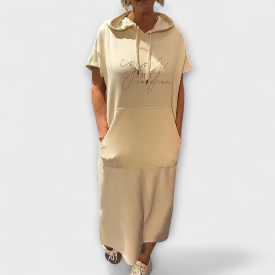 Daisy - Ontspannen Hoodie Jurk