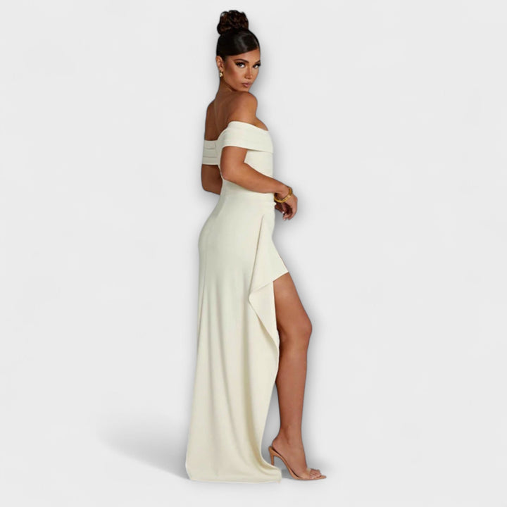 Gretchen - Gegraveerde Maxi Jurk