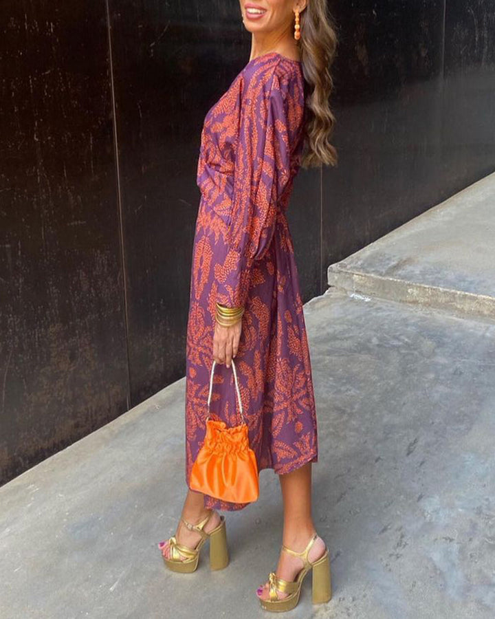 Sabrina - Midi-jurk met elegantie