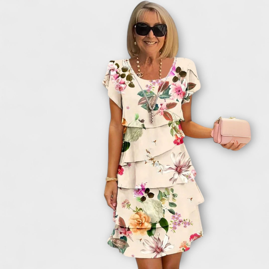 Lillian - Florale Elegante Jurk