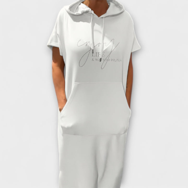 Daisy - Ontspannen Hoodie Jurk