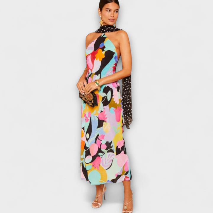 Naomi - Hayley Midi-jurk