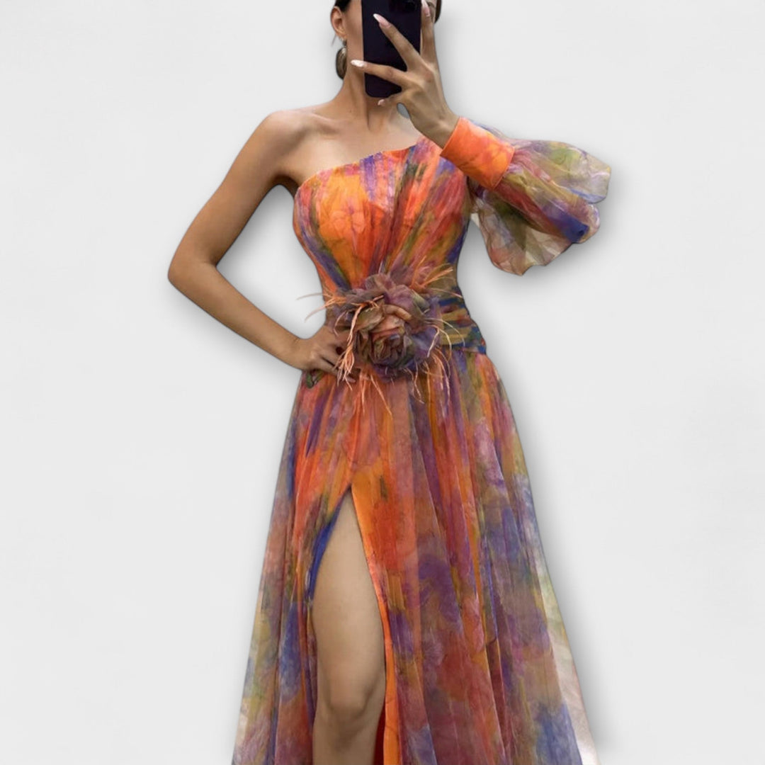 Minna – Asymmetrisch Amelie-Maxikleed
