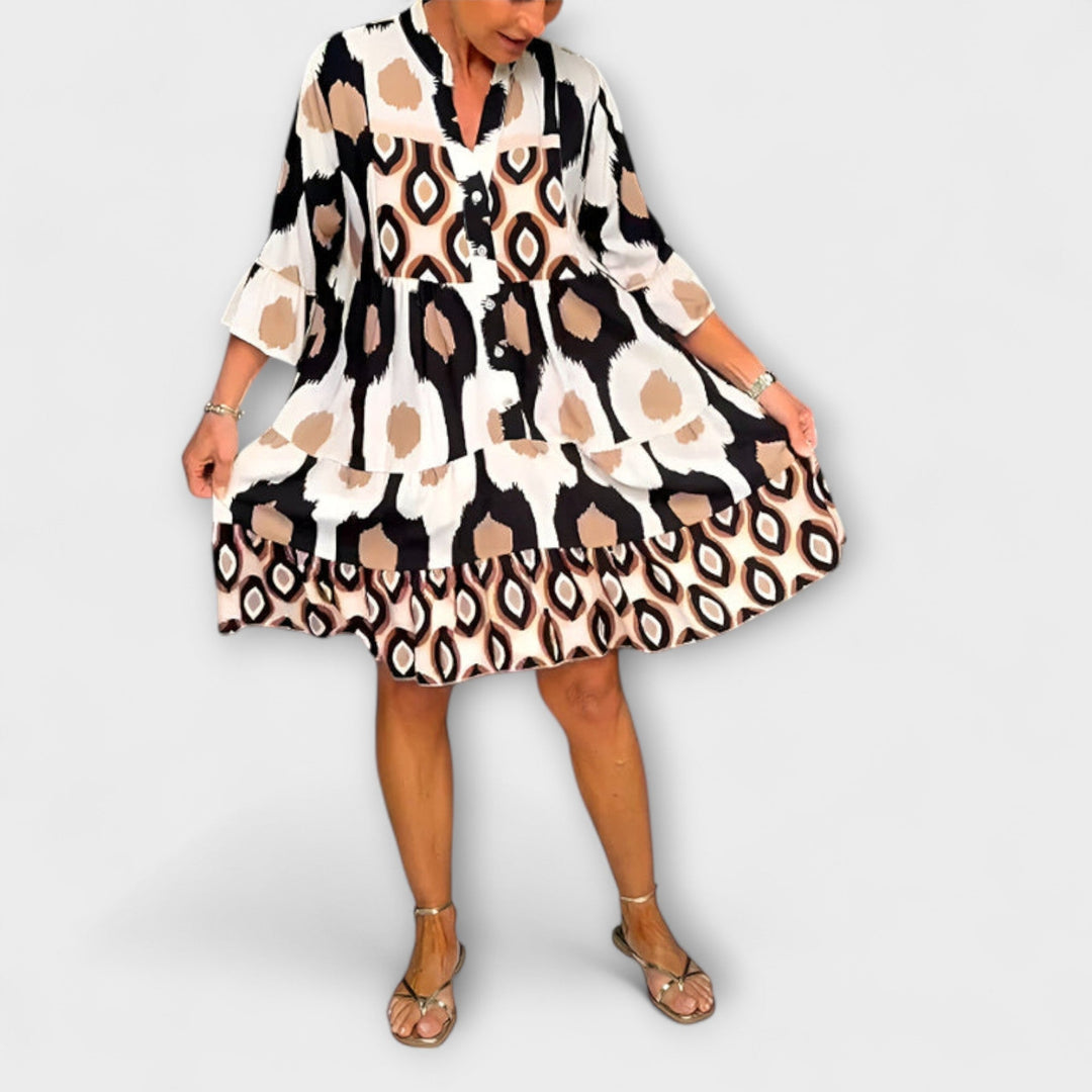 Lavira - Chic Midi-Jurk
