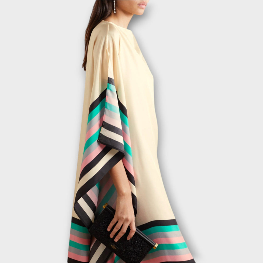 Elenora - Locker gesneden geometrische kaftan