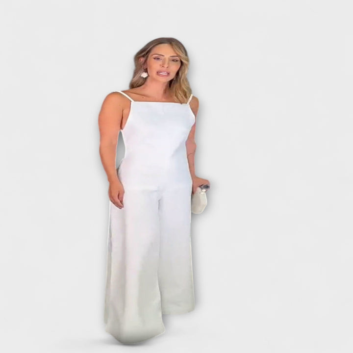 Ylva - Stralende Halter-Jumpsuit