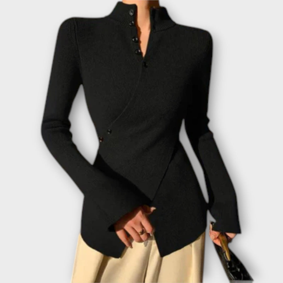 Michiko – Elegante Slim Fit Pullover