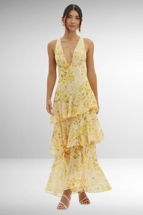 Marina - Elegante Lange Jurk