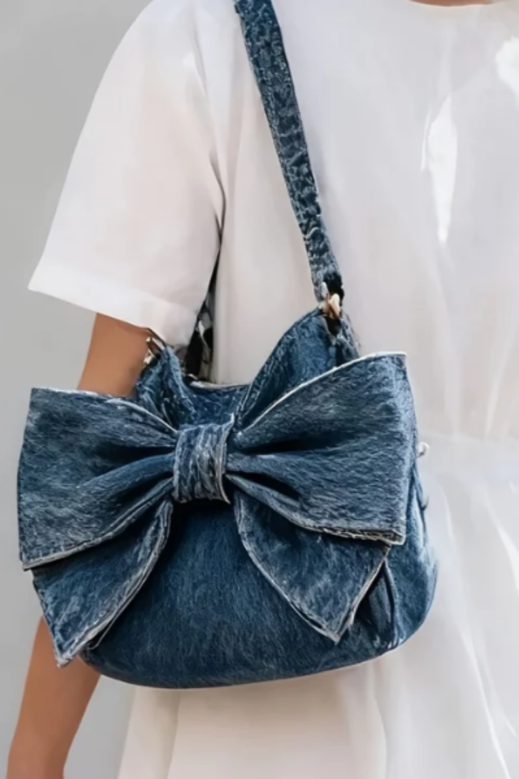 Anita - Retro Tas met Strik
