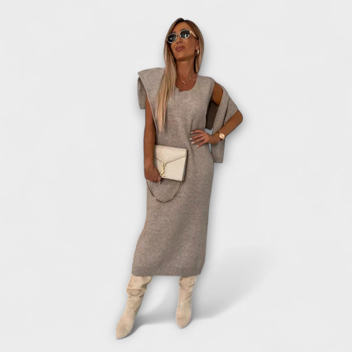 Solange - Jurk met bijpassende Colset