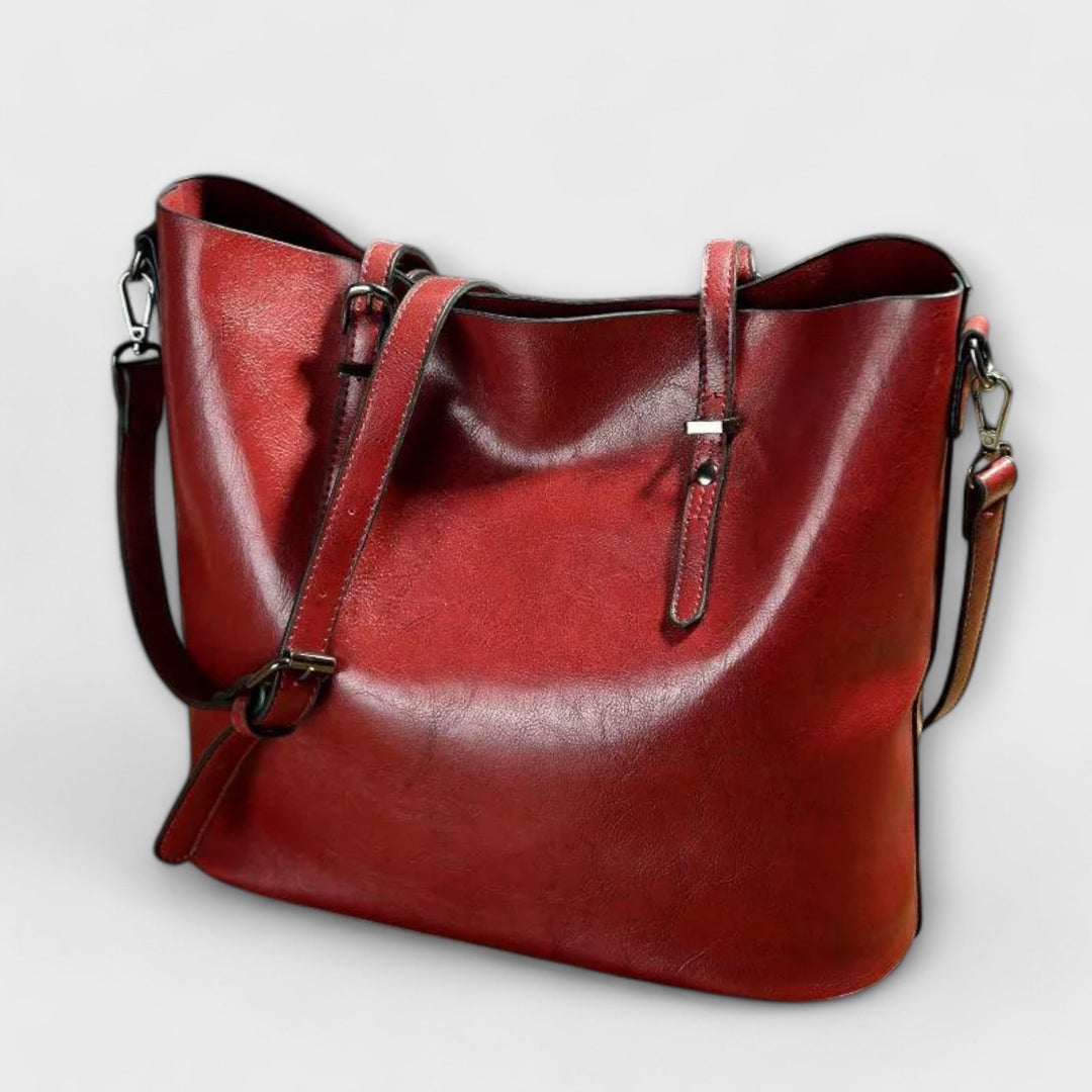 Tove | Vintage leren schoudertas voor dames