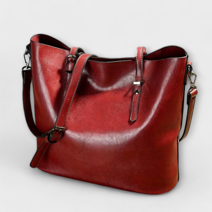 Tove | Vintage leren schoudertas voor dames