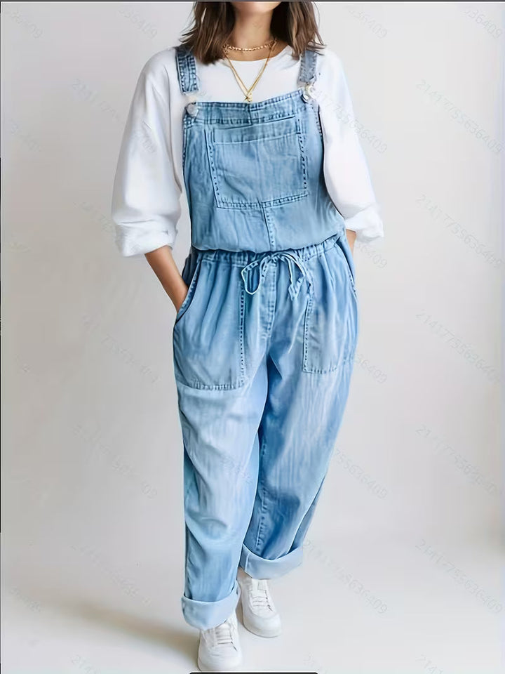 Verónica - Relaxed Denim Jumpsuit